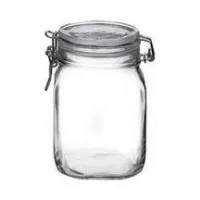 Weckpot Weckpotten met vaste beugel 1 liter